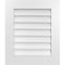Ekena Millwork Vertical Surface Mount PVC Gable Vent: Non-Functional, w/ 3-1/2"W x 1"P Standard Frame, 22"W x 26"H GVPVE22X2601SN - alternate 1